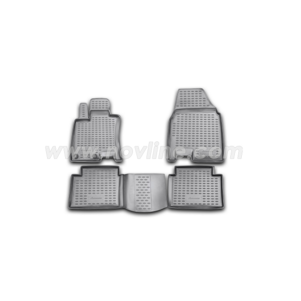 3D Patosnice NISSAN Qashqai (J10) 2006-2013, set 4 kom.